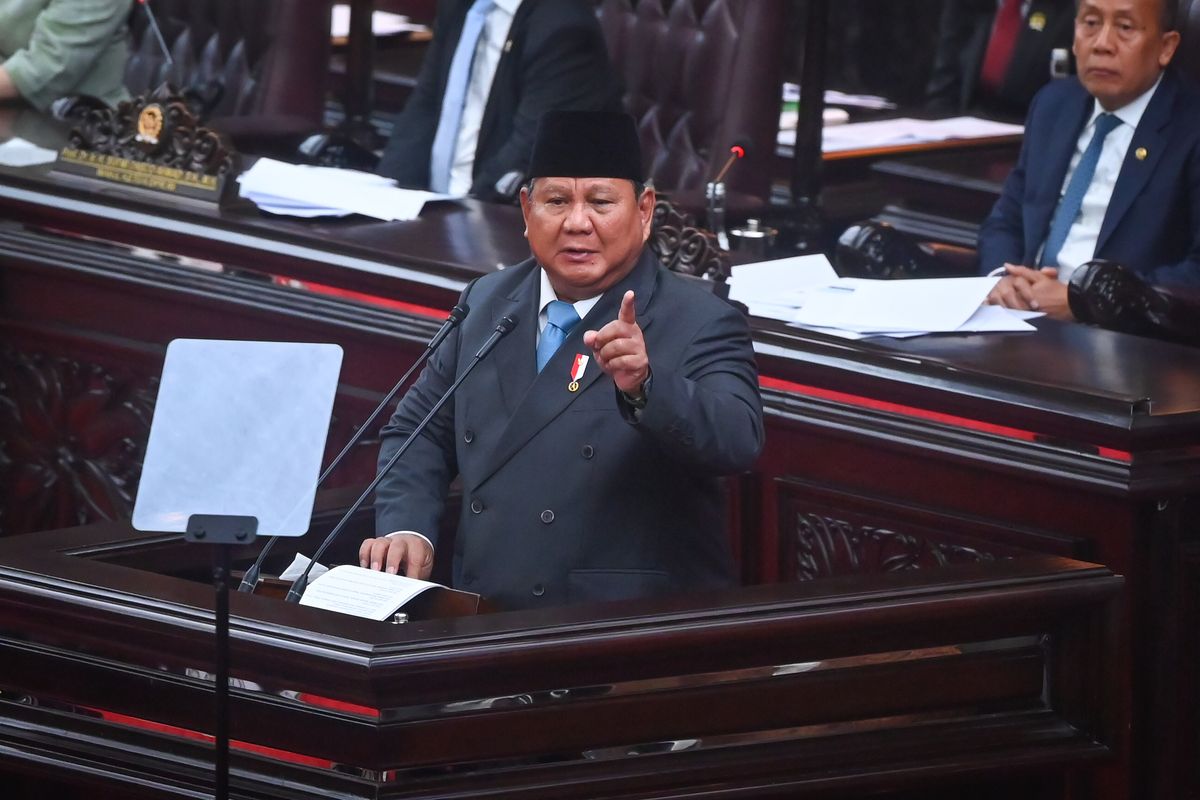 Prabowo Minta Indonesia Tentukan Sendiri Harga Kelapa Sawit dan Emas
